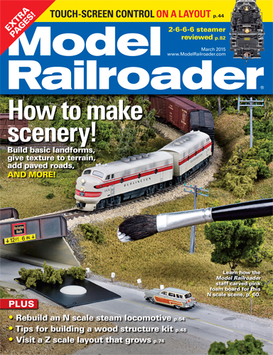 Model Railroader March 2015