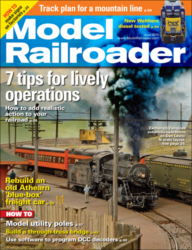 Model Railroader June 2015