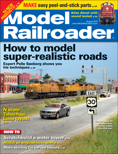 Model Railroader August 2015