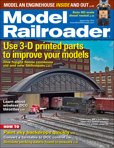 Model Railroader September 2015