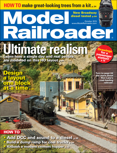 Model Railroader October 2015