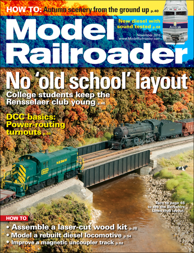Model Railroader November 2015