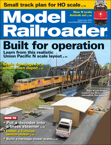 Model Railroader Sep 2016