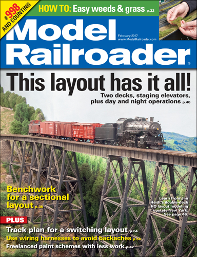 Model Railroader February 2017