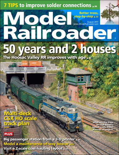 Model Railroader August 2017