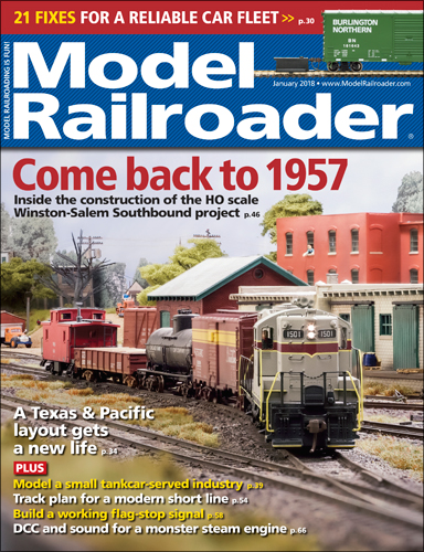 Model Railroader Jan 2018