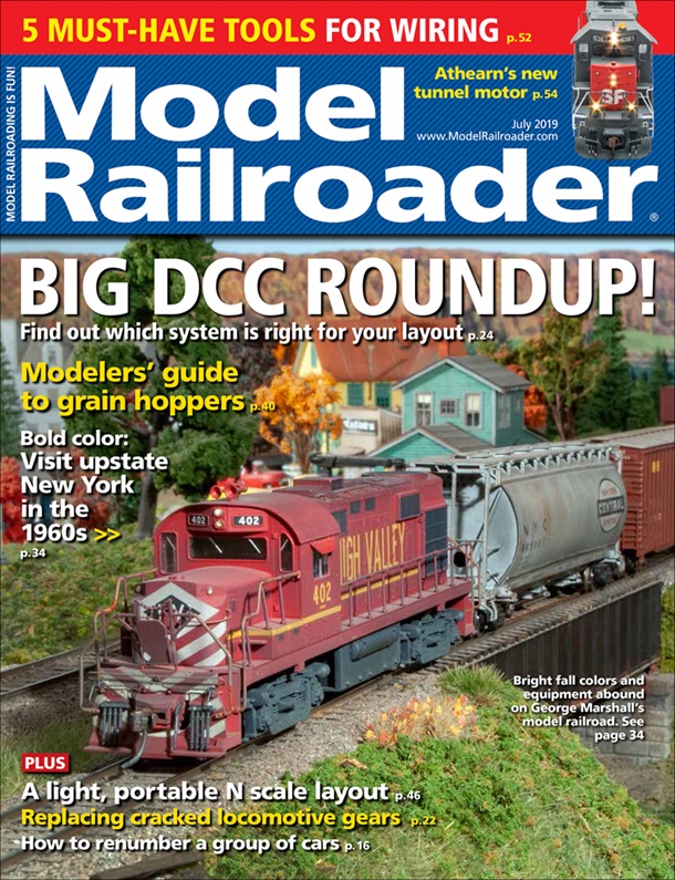 Model Railroader July 2019