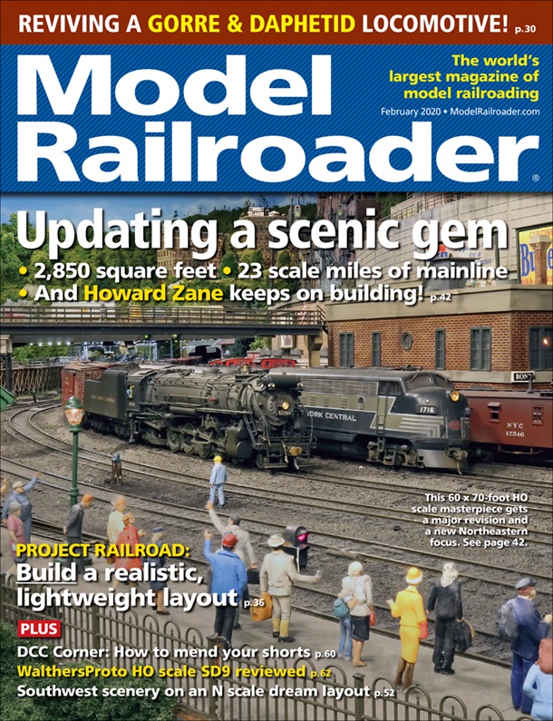 Model Railroader February 2020