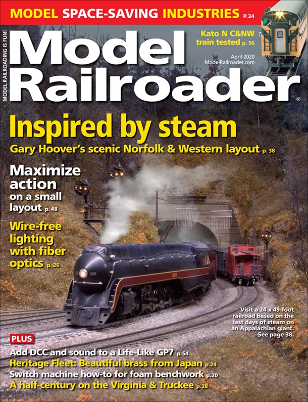 Model Railroader April 2020