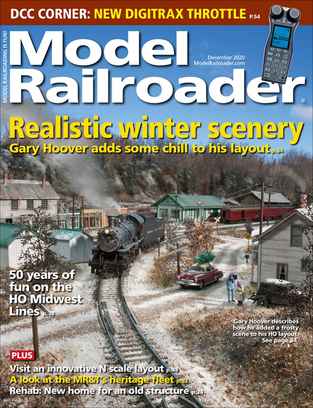Model Railroader December 2020