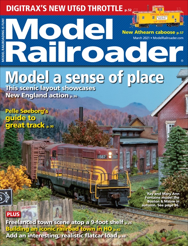 Model Railroader March 2021