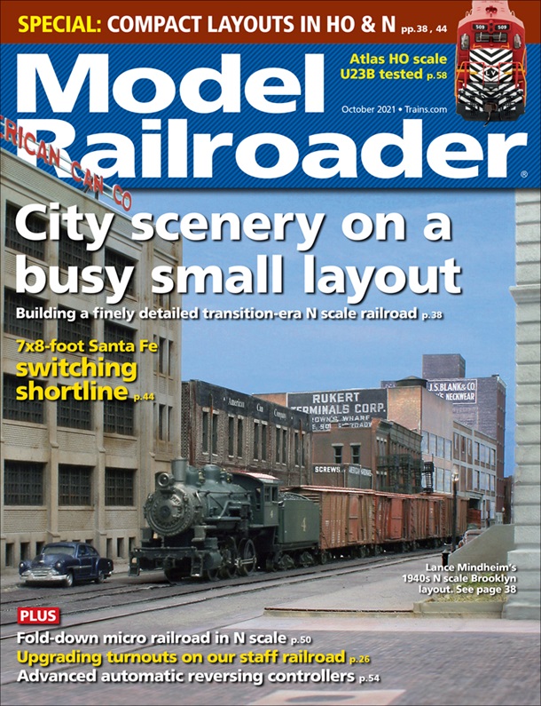 Model Railroader October 2021