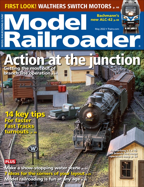 Model Railroader May 2022