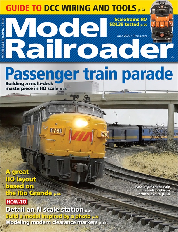Model Railroader June 2022