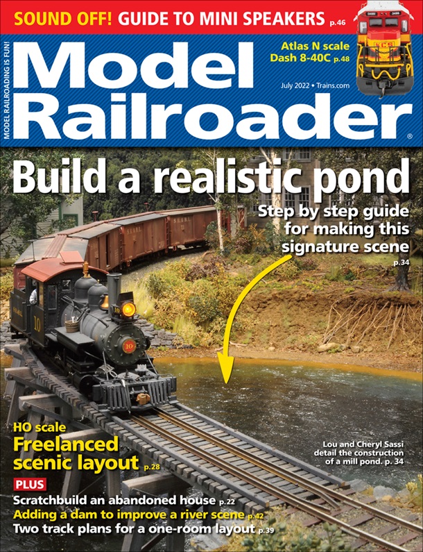 Model Railroader July 2022