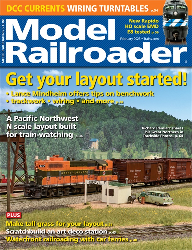 Model Railroader February 2023