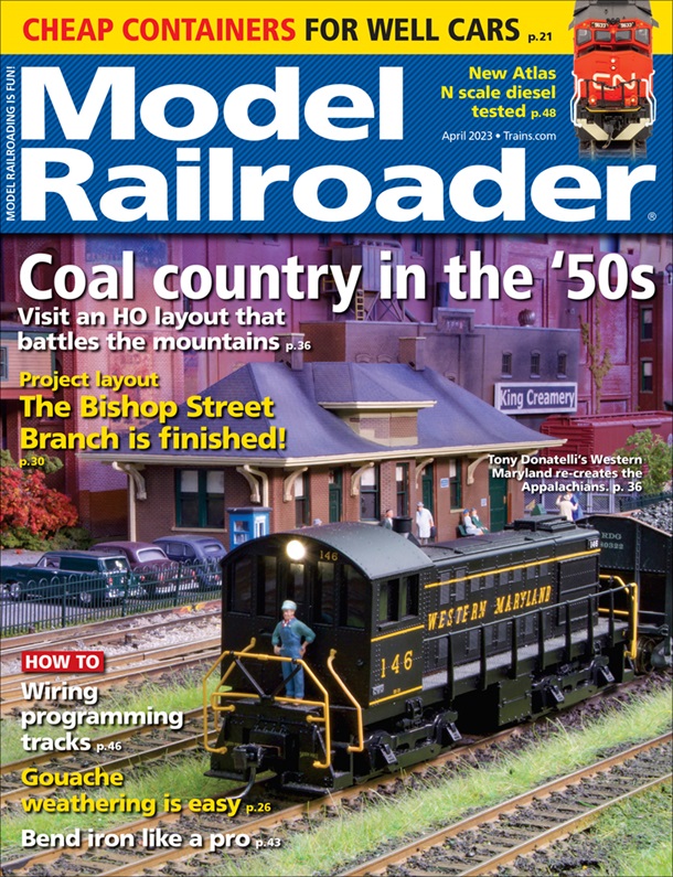 Model Railroader April 2023