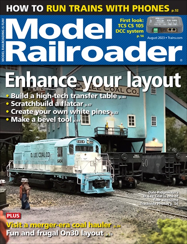 Model Railroader August 2023