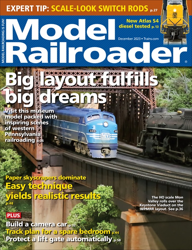 Model Railroader December 2023