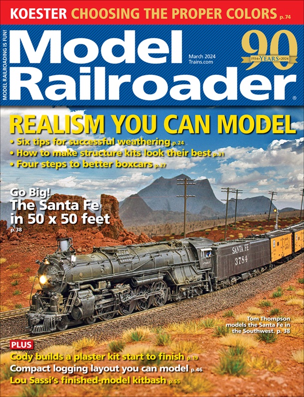 Model Railroader March 2024