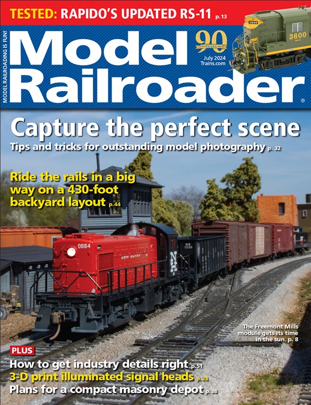 Model Railroader July 2024