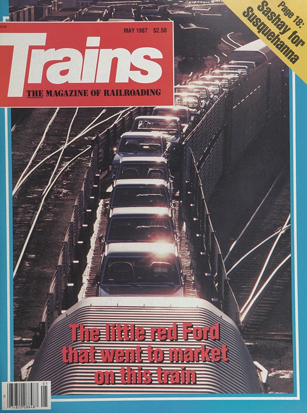 TRAINS May 1987