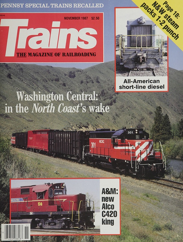 TRAINS November 1987