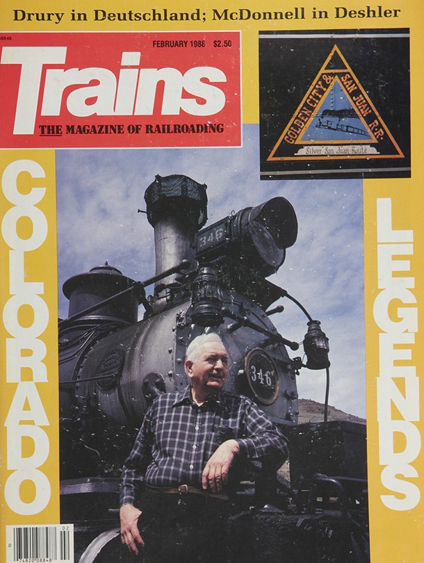 TRAINS February 1988