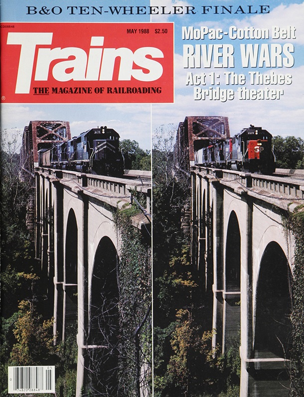 TRAINS May 1988