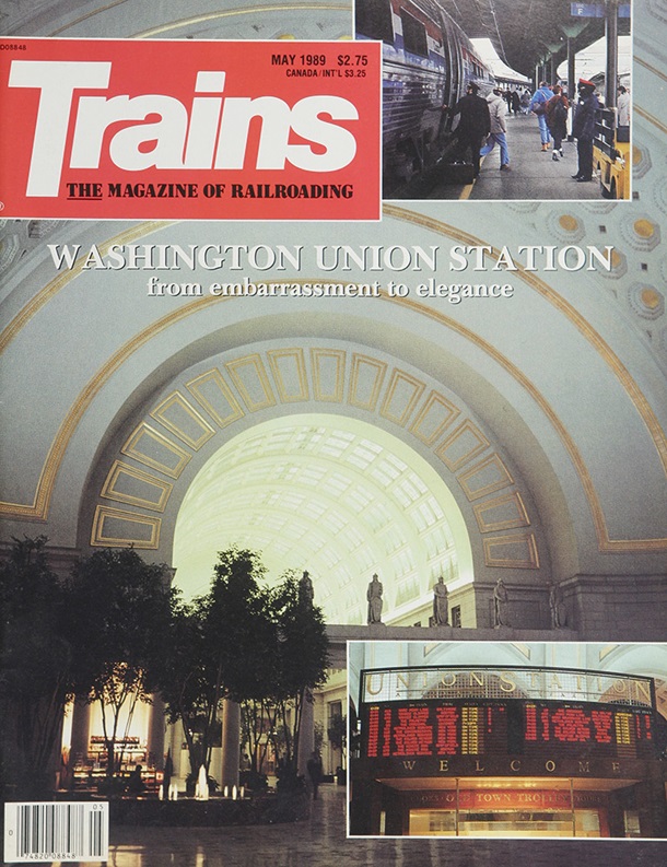 TRAINS May 1989