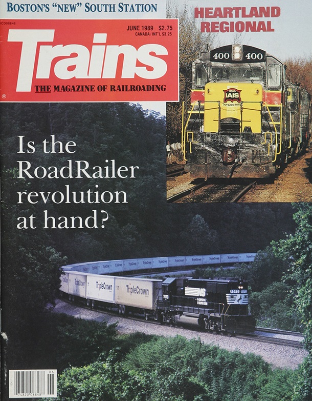 TRAINS June 1989