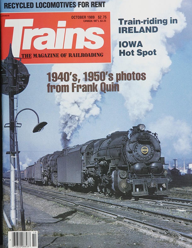 TRAINS October 1989