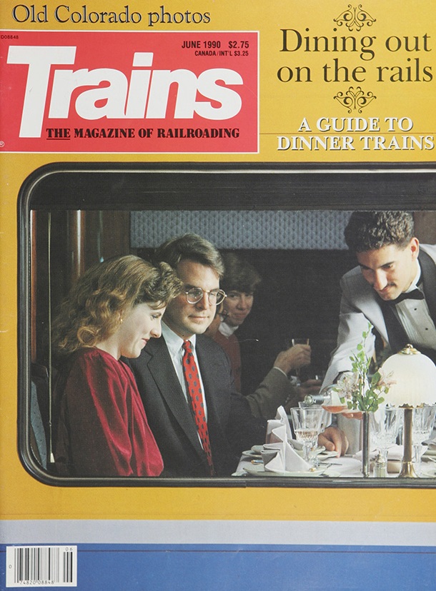 TRAINS June 1990