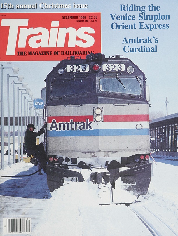 TRAINS December 1990
