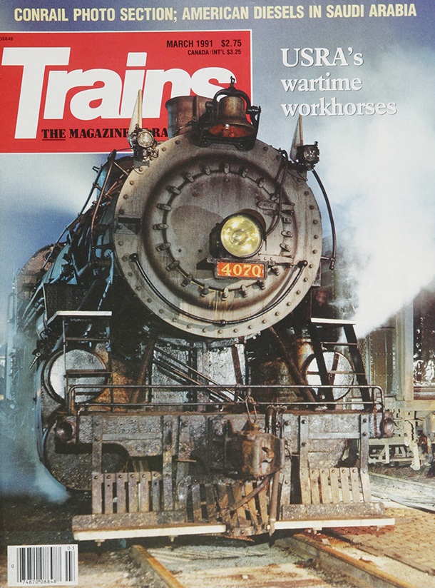 TRAINS March 1991