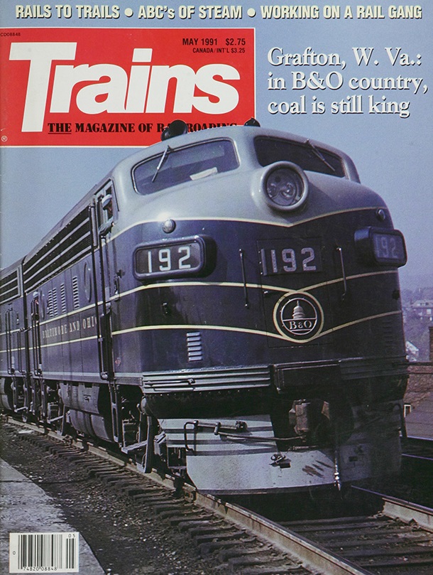 TRAINS May 1991