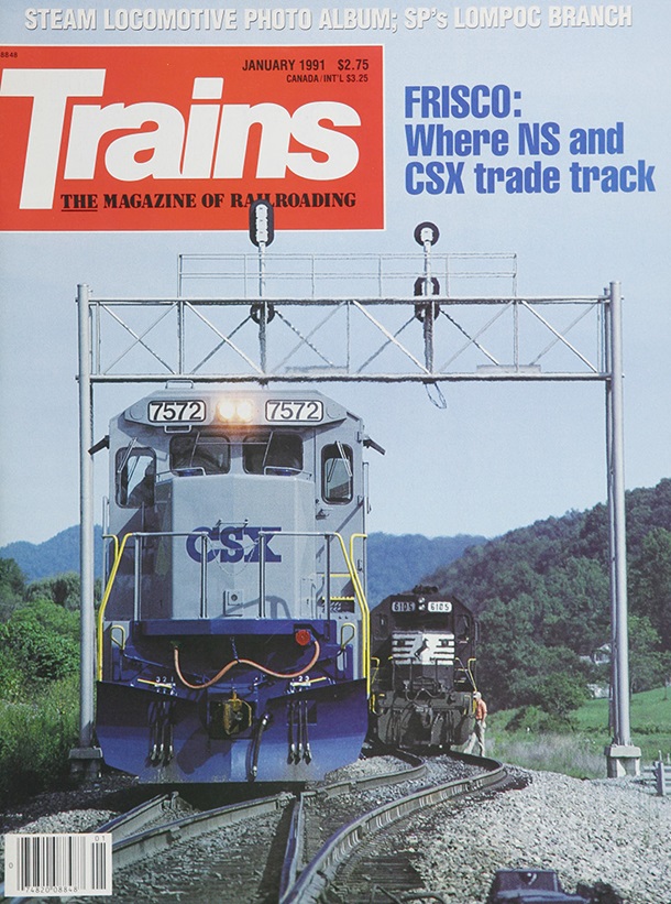 TRAINS August 1991
