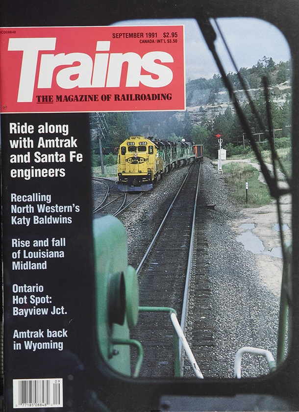 TRAINS September 1991