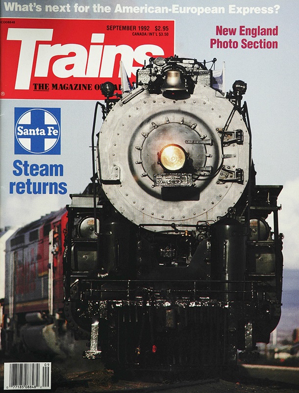 TRAINS September 1992