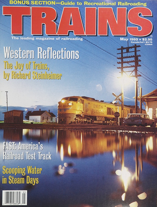 TRAINS May 1993