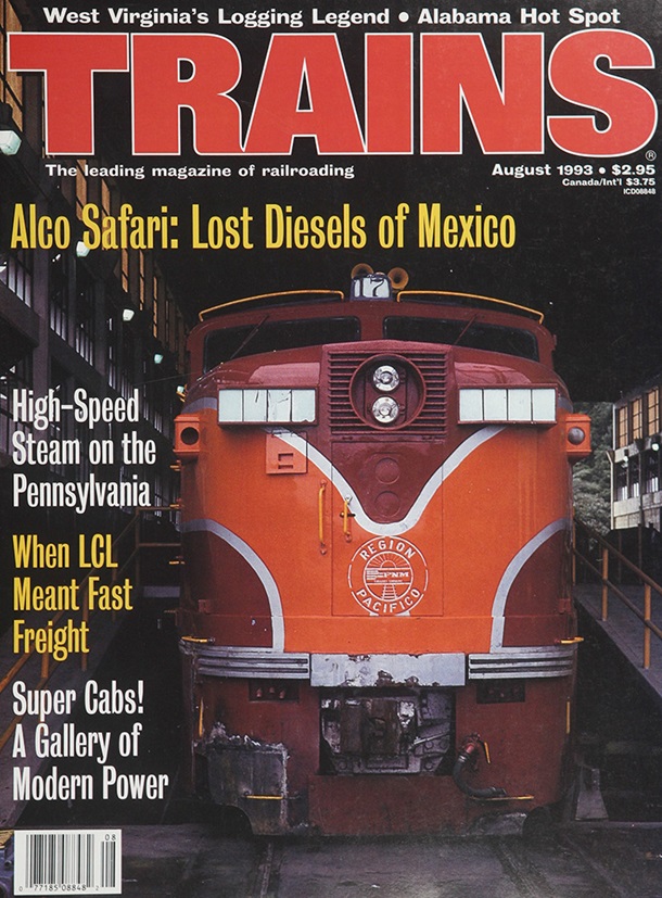 TRAINS August 1993