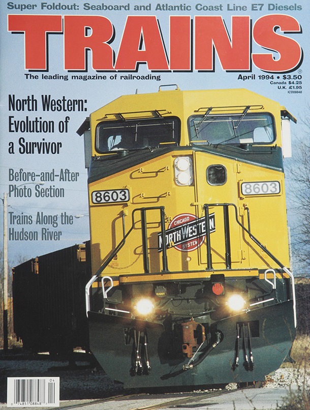 TRAINS April 1994
