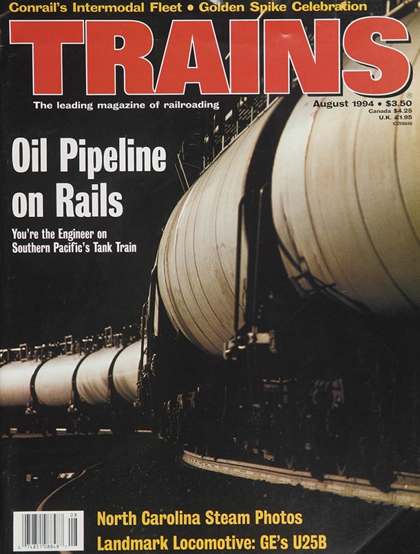 TRAINS August 1994