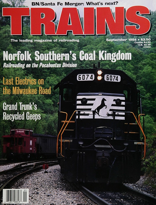 TRAINS September 1994
