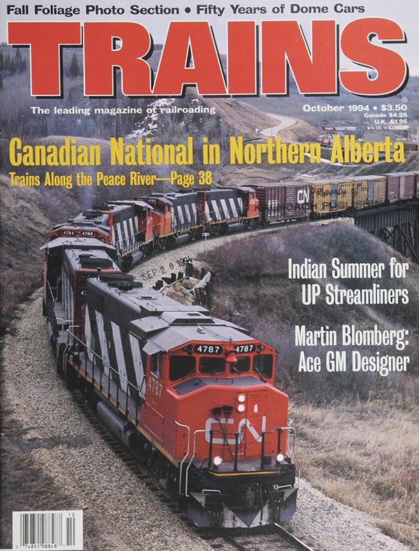 TRAINS October 1994