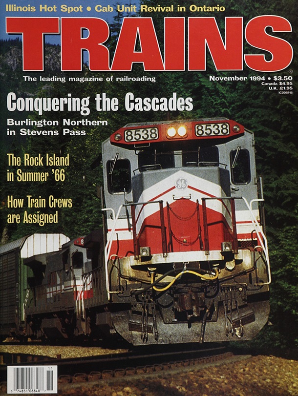 TRAINS November 1994