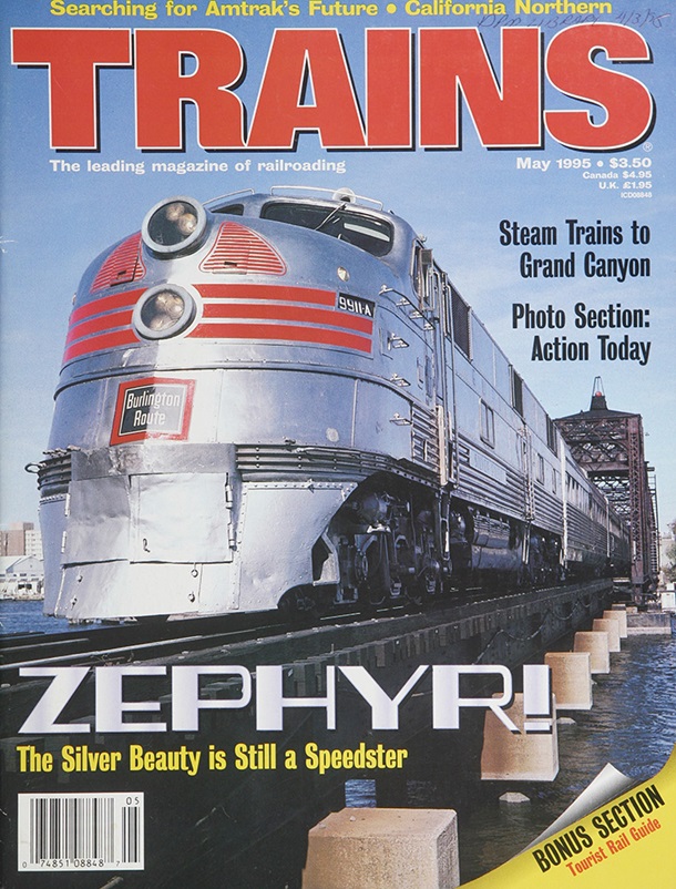 TRAINS May 1995