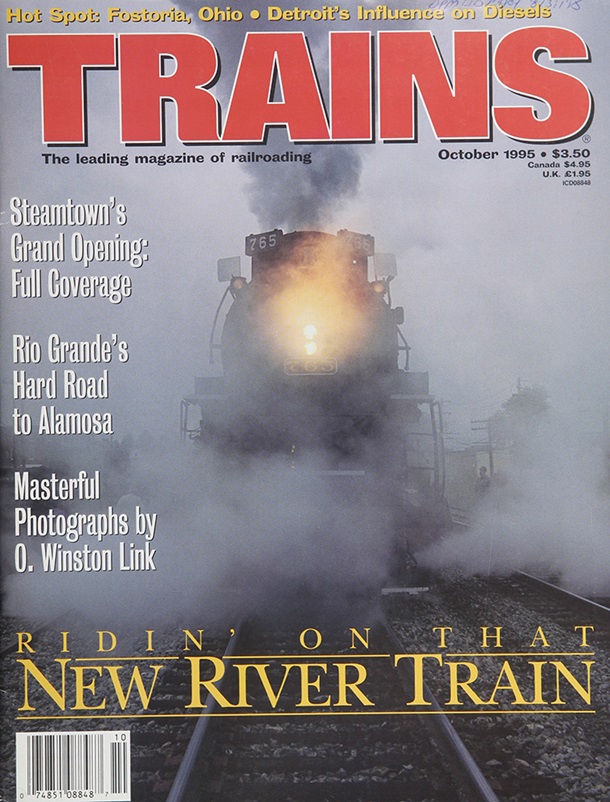 TRAINS October 1995