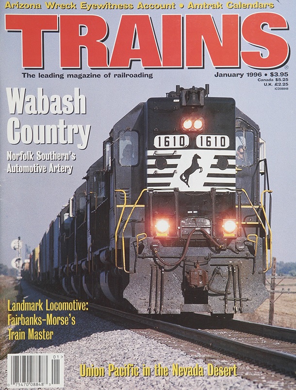 TRAINS January 1996