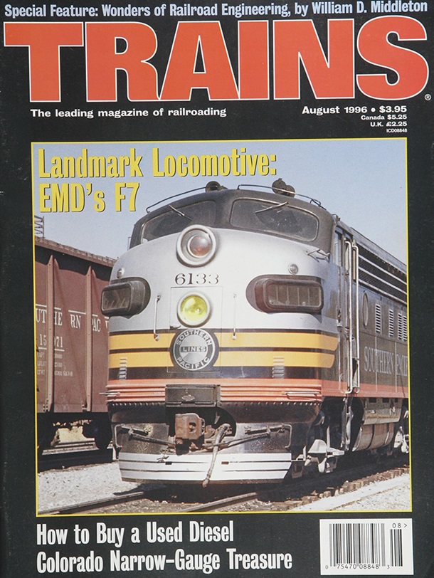 TRAINS August 1996